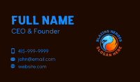 Fire Water Thermal Business Card Image Preview