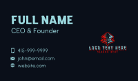 Fighter Business Card example 1