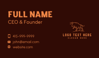 Bullfighting Business Card example 3