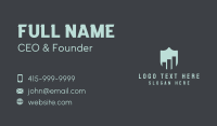 Marketing Graph Shield Business Card