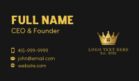 Golden Crown Real Estate Business Card