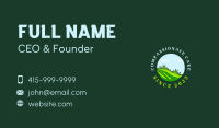 Grass Lawn Landscaping Business Card Image Preview