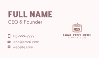 Scented Candle Souvenir Business Card