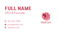 Rose Hair Petals Business Card Image Preview