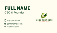 House Landscape Gardener Business Card