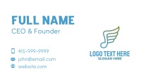 Thespian Business Card example 3
