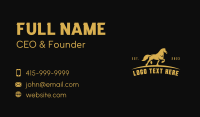 Horse Breeding Business Card example 3
