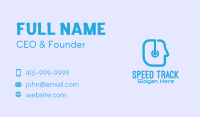 Tech Support Person Business Card