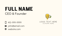 Honey Beehive Teahouse Business Card