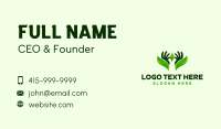 Hand Leaf Medicine Business Card