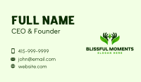 Hand Leaf Medicine Business Card