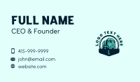 Construction Freight Truck Business Card