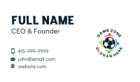 Soccer Ball Team Business Card