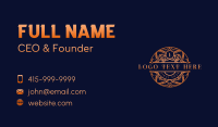 Premium Elegant Crest Business Card