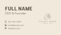 Floral Woman Styling Business Card