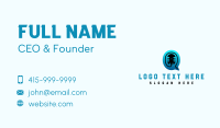 Podcast Mic Chat Business Card