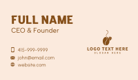 Brown Cat Cafe  Business Card