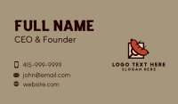 Grill Fork Sausage Business Card