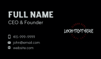 Hip Business Card example 3