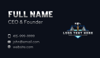 Hammer Carpentry Construction Business Card