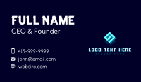 Startup Studio Letter S Business Card