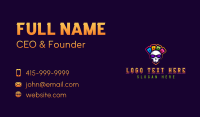 Gaming Casino Skull Business Card