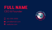 United States Patriotic Eagle Business Card