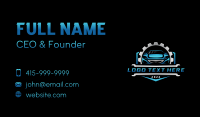 Car Detailing Mechanic Business Card