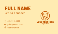Pet Food Business Card example 3