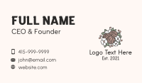 Yarn Business Card example 1