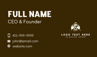 Gentleman Mustache Grooming Business Card