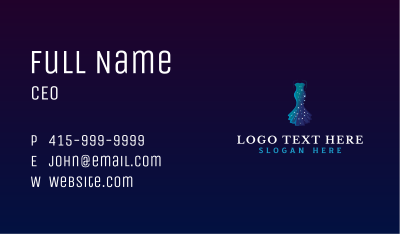 Fashion Gown Dress Business Card