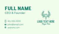 Green House Business Card example 3