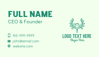 Green Home Gardening Business Card