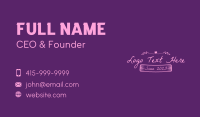 Online Relationship Business Card example 3