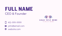 Eyebrow Eyelash Beauty Business Card