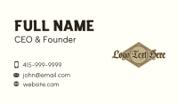 Blackletter Business Card example 4