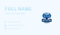 Paddle Tennis Tournament Business Card