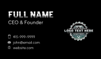 Industrial Builder Carpentry Business Card