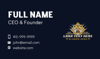 Wild Tiger Scratch Gaming Business Card