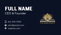 Wild Tiger Scratch Gaming Business Card