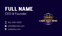 Sports Car Vehicle Garage Business Card