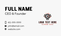 Tire Garage Detailing Business Card Design