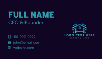 Roof Repair Construction Business Card