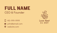 Bird Nest Sanctuary  Business Card Image Preview