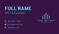 High Tech Business Card example 2