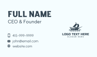 Sailing Boat Yacht Business Card