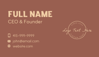 Jewels Business Card example 4