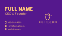 Catering Service Business Card example 2