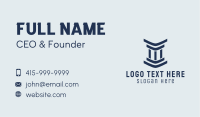 Legal Corporate Column Business Card Design
